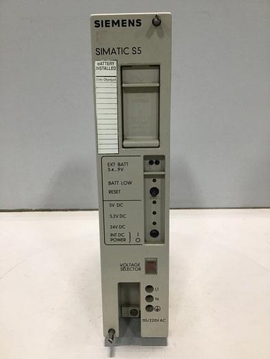 Used SIEMENS Power Supply 6ES5 951-7LD12 #113801