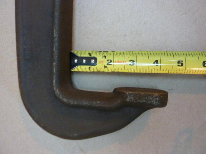 Used JH WILLIAMS 'C' Clamp CC-118 #37406