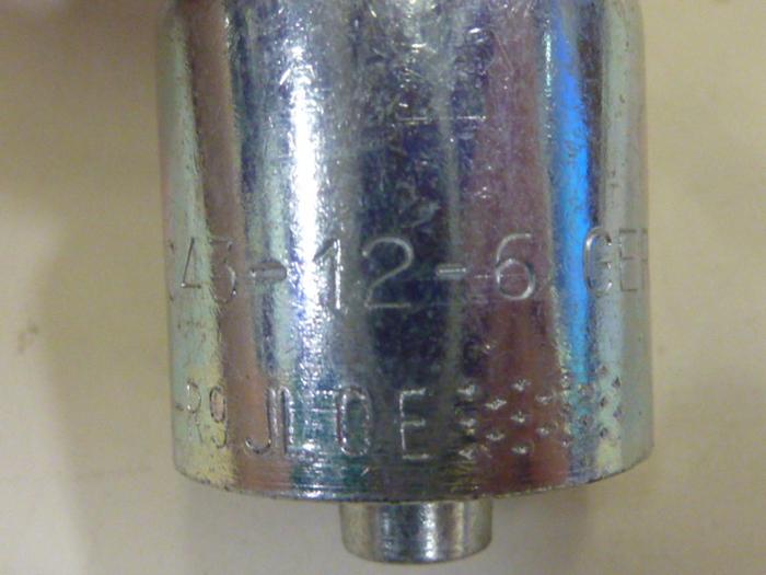 PARKER Connector 19C43-12-6 #67576