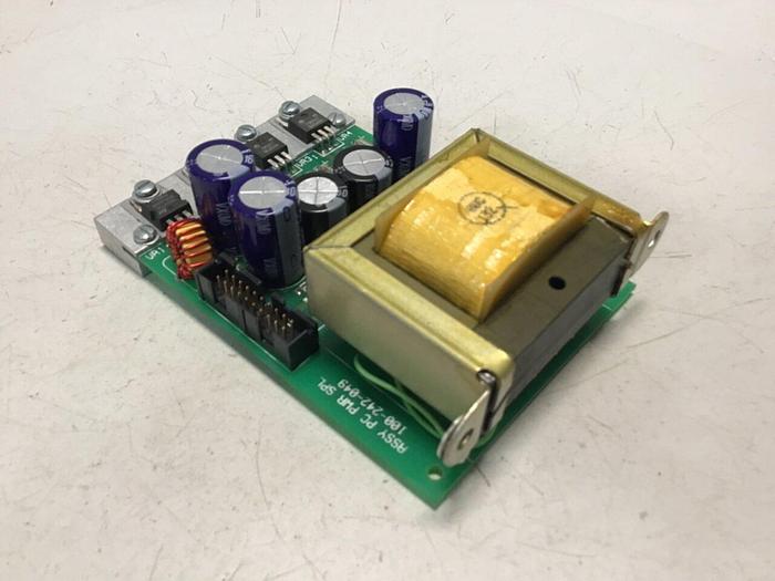 Used BRANSON Power Supply Circuit Board 100-242-049 #129135