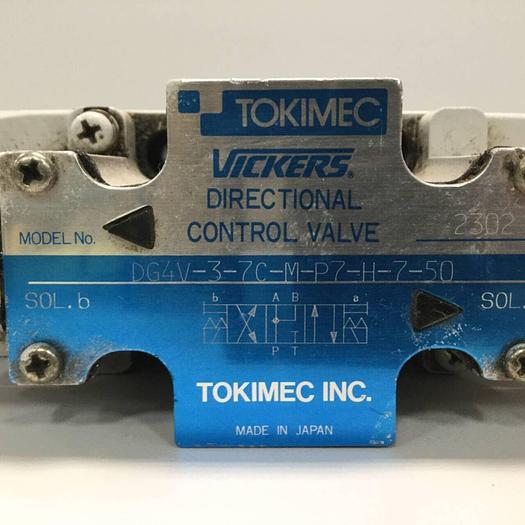 Used VICKERS Tokimec Directional Control Valve DG4V37CMP7H750 #91753