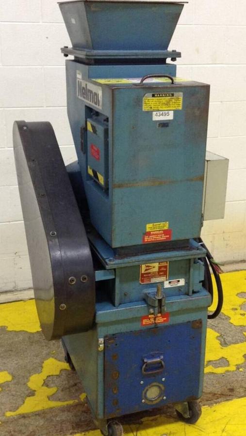 Used NELMOR 3 HP Grinder / Granulator G810LS 3 HP USED