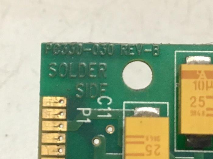 Used VAN DORN Temperature Circuit Board PC330-021 330-021 #128935