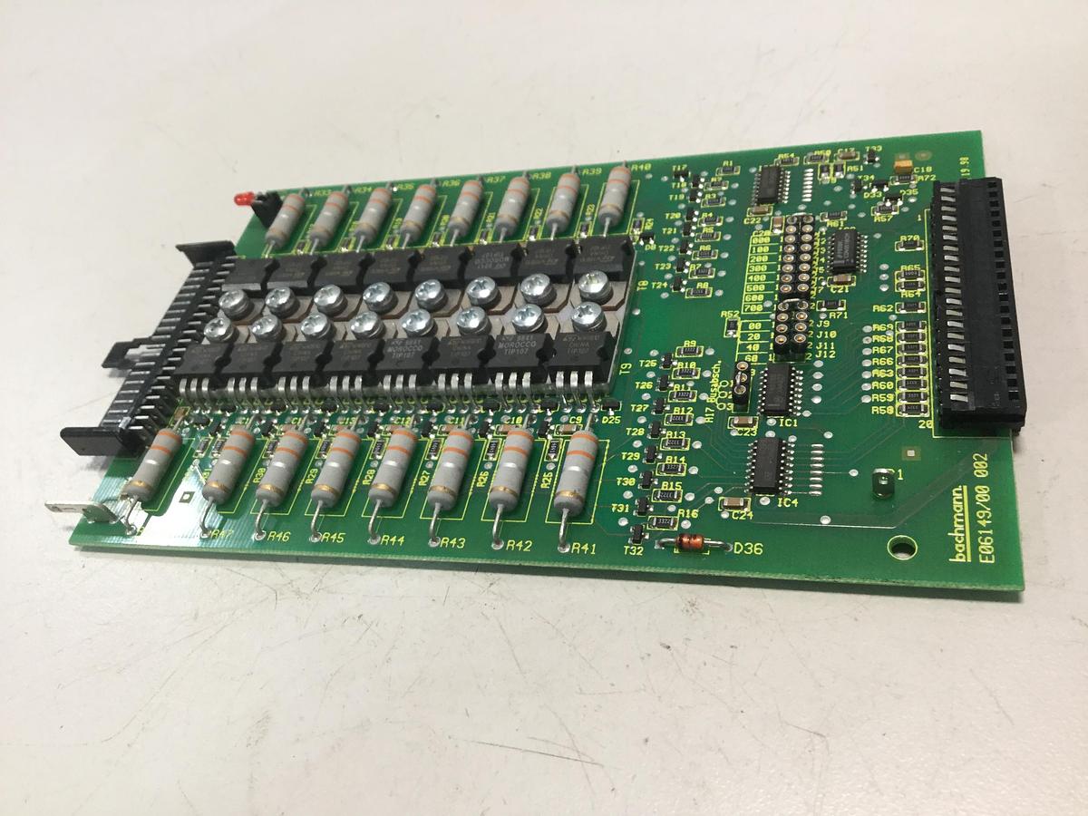 Used BACHMANN ELECTRONIC Output Card CA16/P2.5S E06149/00 003 USED