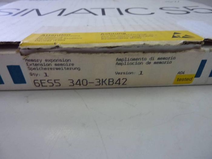 SIEMENS Memory Expansion card 6ES5 340-3KB42 Used