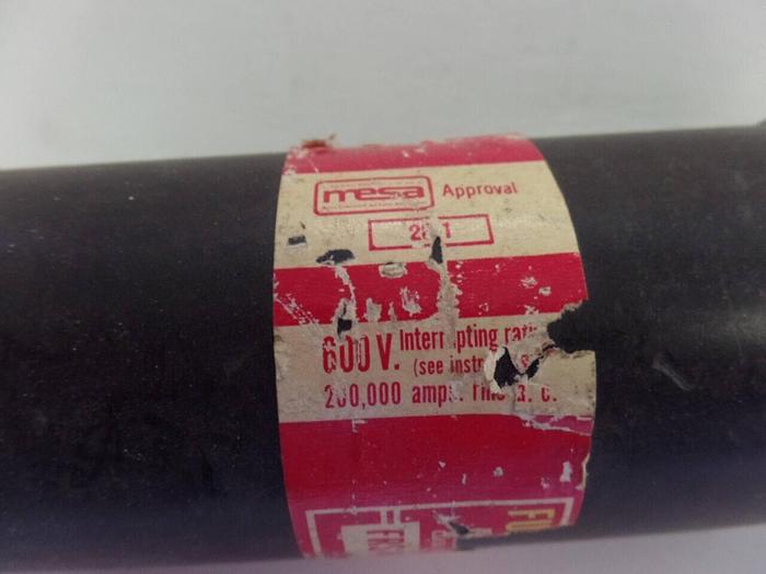 Used FUSETRON 400 Amp Fuse FRS-400 #38553