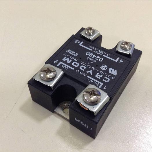 Used CRYDOM Solid State Relay D2490 #83393