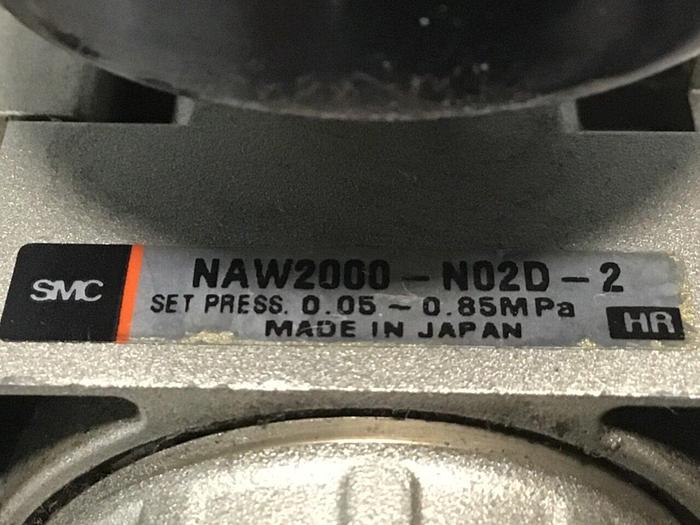 Used SMC Regulator NAW2000-N02D-2 #112917