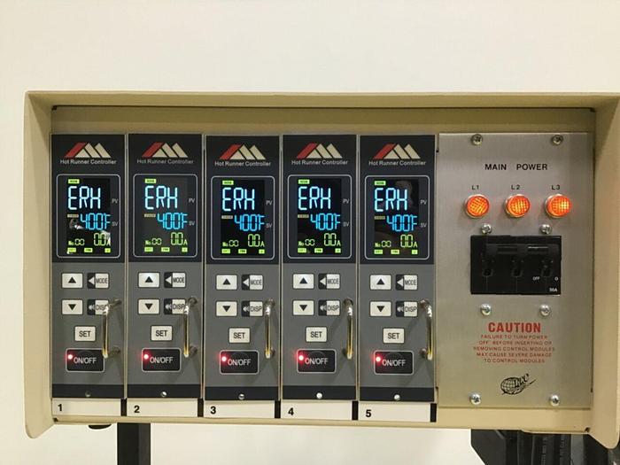 IDEAL MACHINERY 5 Zone Hot Runner MF5-150-GTP New