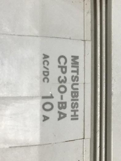 Used MITSUBISHI 10 Amp Circuit Protector CP30-BA-2P-10A #119645