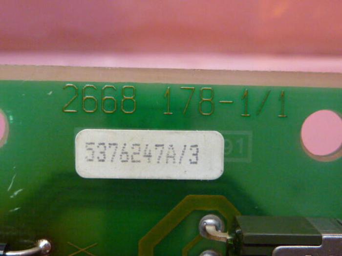 Used E LUX ELECTRONICS Control Board 5 37 62-47 AA #34180