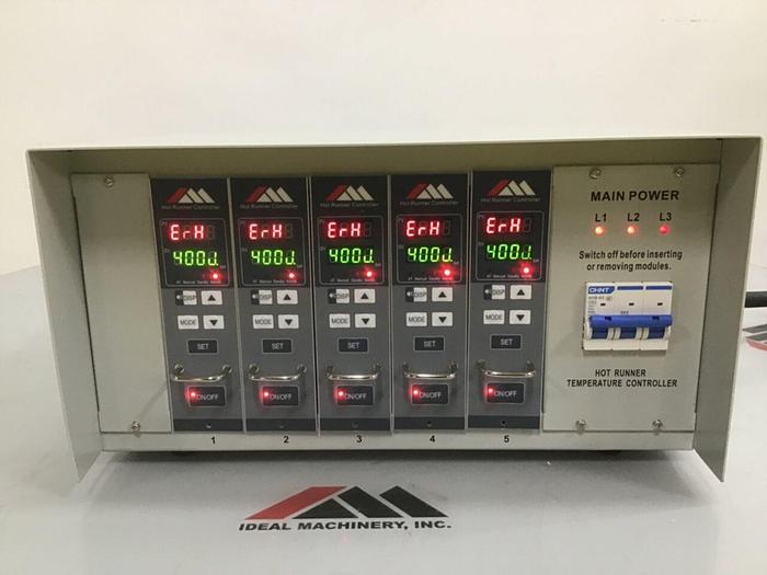 Used METAL FABRICATOR 5 Zone Hot Runner HRTC-05S/L-A1 USED