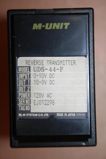 Used M SYSTEM TECH Reverse Transmitter UDS-44-F Used