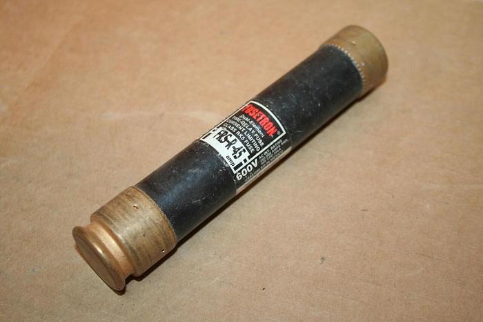 Used FUSETRON 45 Amp Fuse FRS-R-45 Used