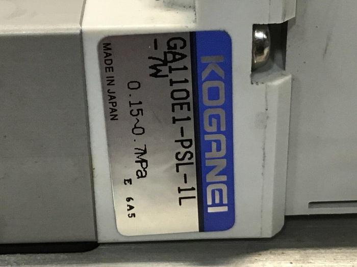 Used KOGANEI Block w/ Valves PBM6P-3W #120969