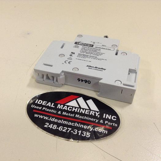 Used ALLEN BRADLEY 6 Amp Circuit Breaker 1492-CB1/F060 SER C #75163
