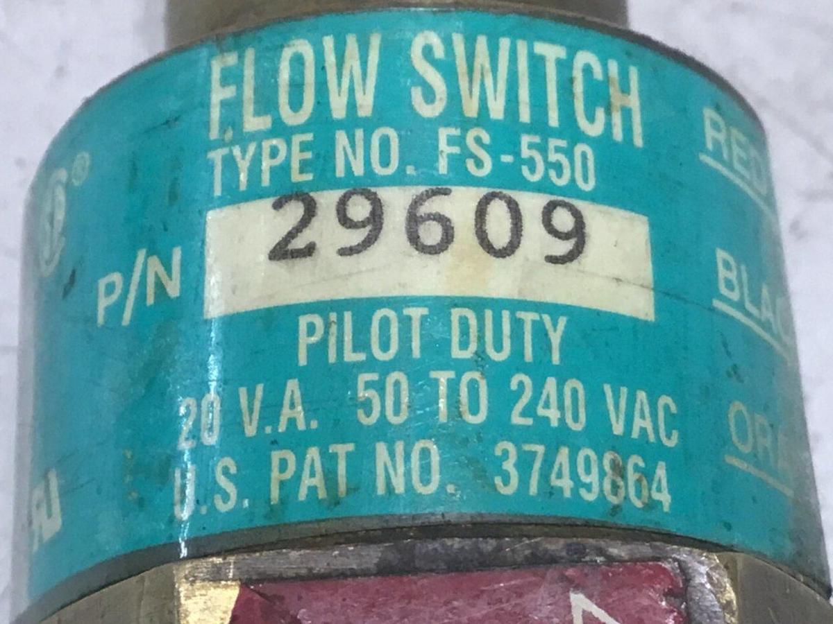 Used GEMS Flow Switch FS-550 USED