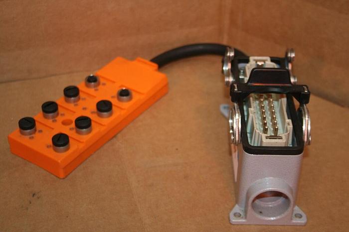 Used LUMBERG Sensor Distribution Box ASBV8-5/LED Used