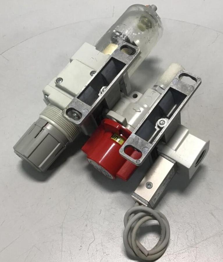 Used SMC Filter Regulator With Valve AW30K-N03-Z-B USED
