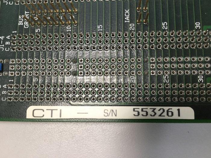 Used CTI Van Dorn Control Rack Board UNI 823 Z9626115B #103868