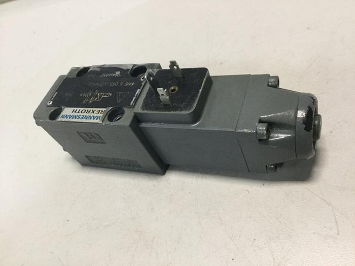 Used MANNESMANN REXROTH Solenoid Valve 4WE6D53AG24NK4 #102348