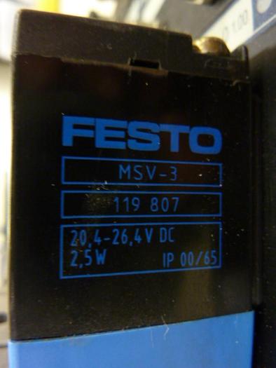 Used FESTO Control Block / Valve Terminal IFB8-02 #52847