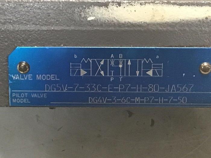 Used TOKIMEC Directional Solenoid Valves DG5V-7-33C-E-P7-H-84-JA567 #137732
