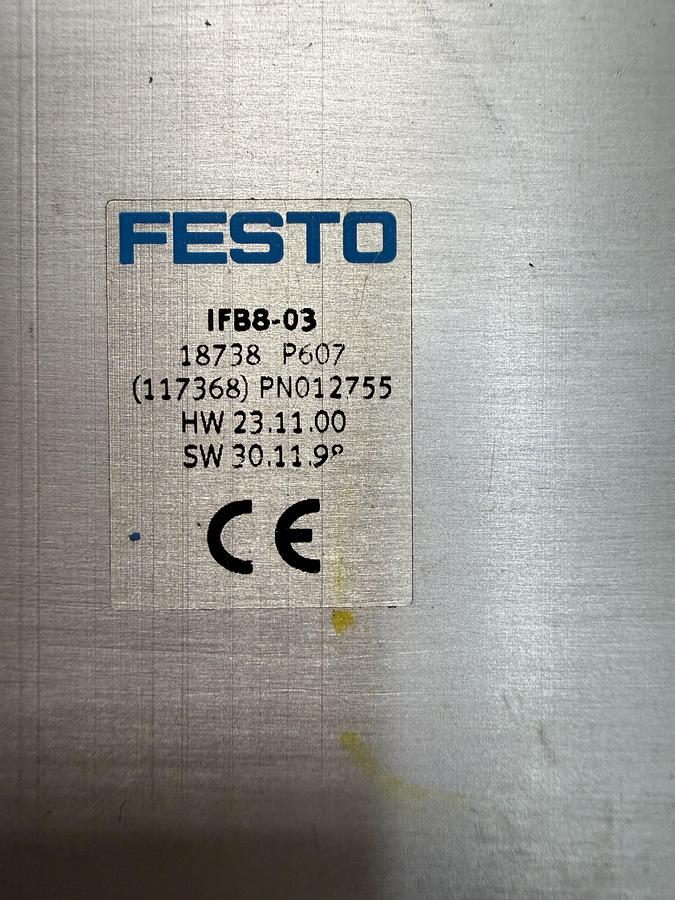 Used FESTO Valve IFB8-03 #52810