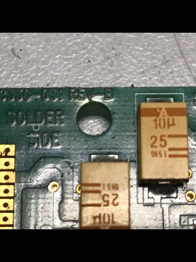 Used VAN DORN Sequencer Circuit Board PC330-029 330-029 #145300