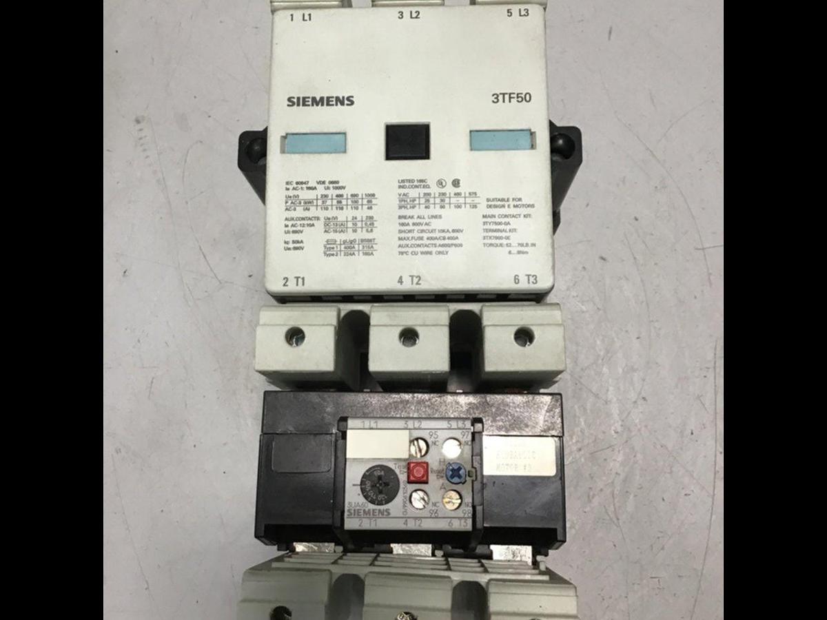 Used SIEMENS Contactor 3TF50 USED