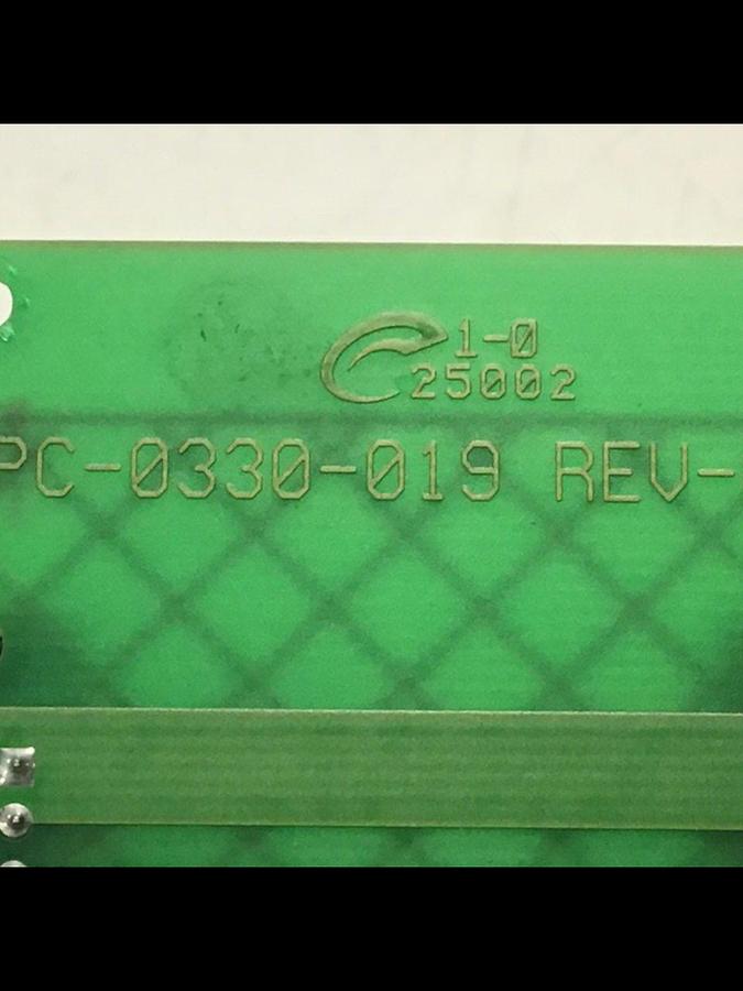 Used VAN DORN Circuit Board 330019 PC330-019 330-019 Used