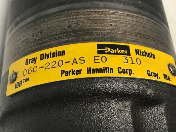 Used PARKER HANNIFIN Die Height Adjustment Motor 060-220-AS EO 310 Used