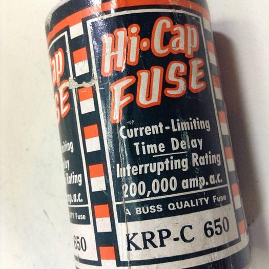 Used BUSSMANN Hi-Cap Fuse KRP-C 650 #88441