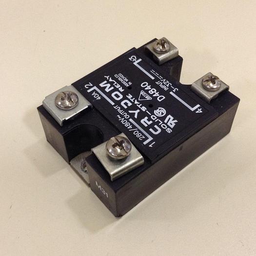 Used CRYDOM Solid State Relay D4840 #84477