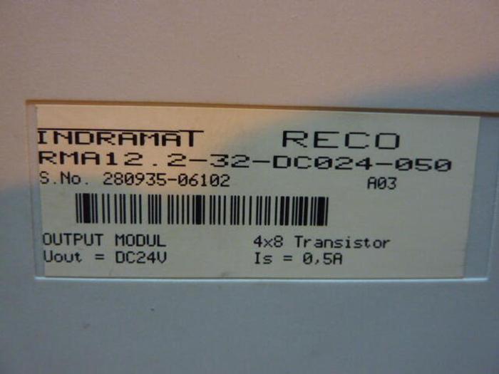 Used INDRAMAT Output Module RMA12.2-32-DC024-050 #25869