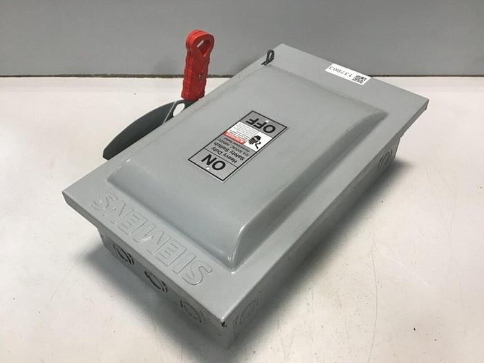 Used SIEMENS Heavy Duty Safety Disconnect Switch HNF362 #137863