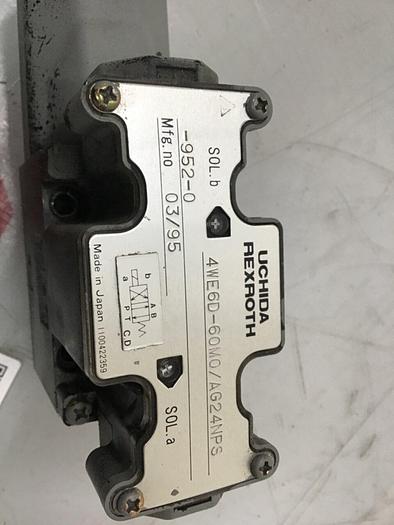 Used REXROTH Valve 4WE6D60M0/AG24NPS9520 #118226