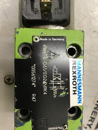 Used REXROTH Valve 4WE6D61EG24N9K4 #141489