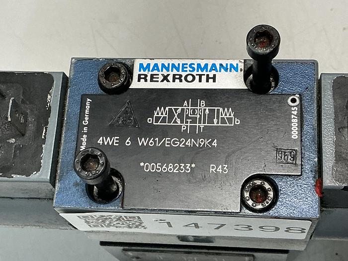 Used REXROTH 4WE 6 W61/EG24N9K4