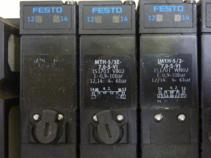 Used FESTO Control Block / Valve Terminal IFB13-03 #63896