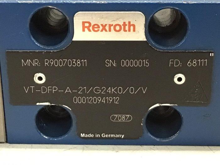 Used REXROTH Valve VTDFPA21G24K00V Used