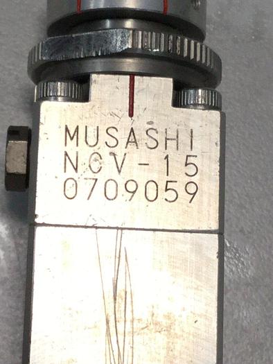 Used MUSASHI ELECTRIC KEIKI Pneumatic Dispenser Valve NCV-15 Used