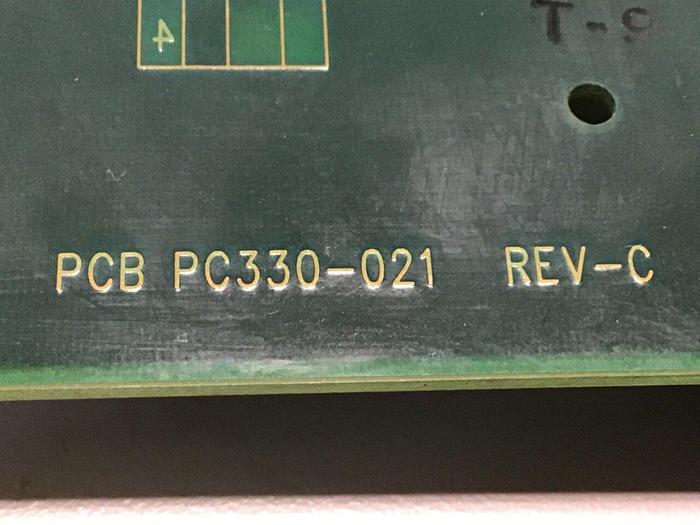 Used VAN DORN Temperature Circuit Board PC330-021 330-021 Used