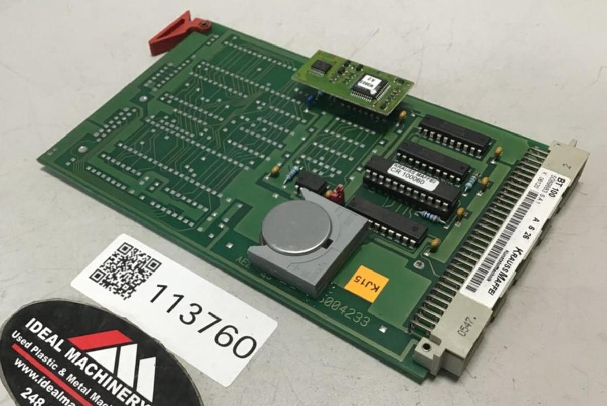 Used KRAUSS MAFFEI Circuit Board 5089883 BT100 CR100 AE2 5004233 USED