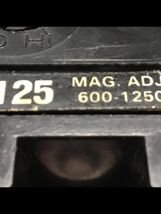 Used GE 125 Amp Circuit Breaker & Disconnect TFJ236125 Used