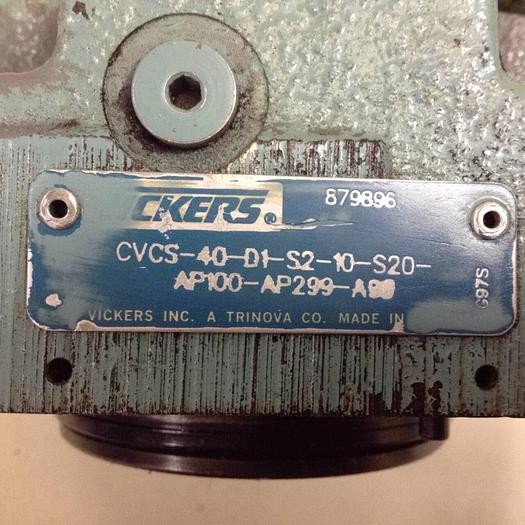 Used VICKERS Valve CVCS40D1S210S20AP100AP299A99 #88842
