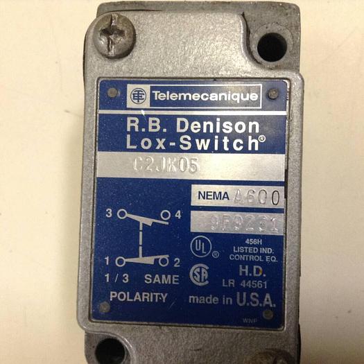 Used TELEMECANIQUE Lox-Switch C2JK05 #72937