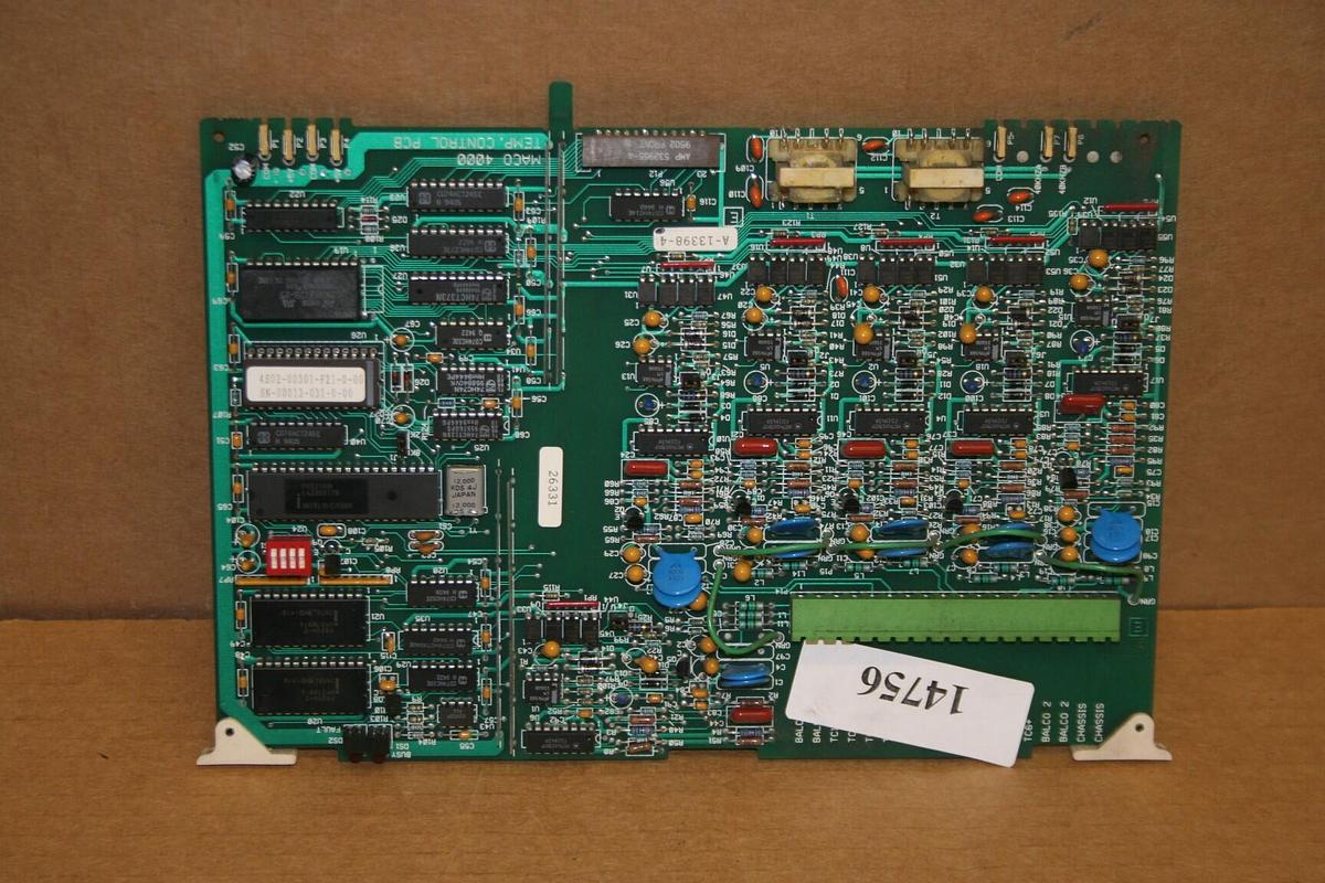 Used BARBER COLMAN Temp Control Circuit Board A-13398-4 Used