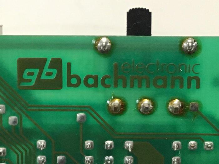 Used BACHMANN ELECTRONIC Circuit Board KOP500-100-F Used