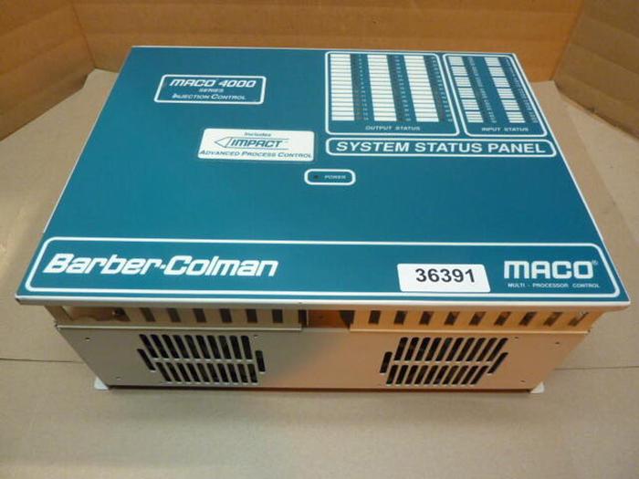 Used BARBER COLMAN Control Card Rack 40BB-2G1AC-C00-A-00 #36391